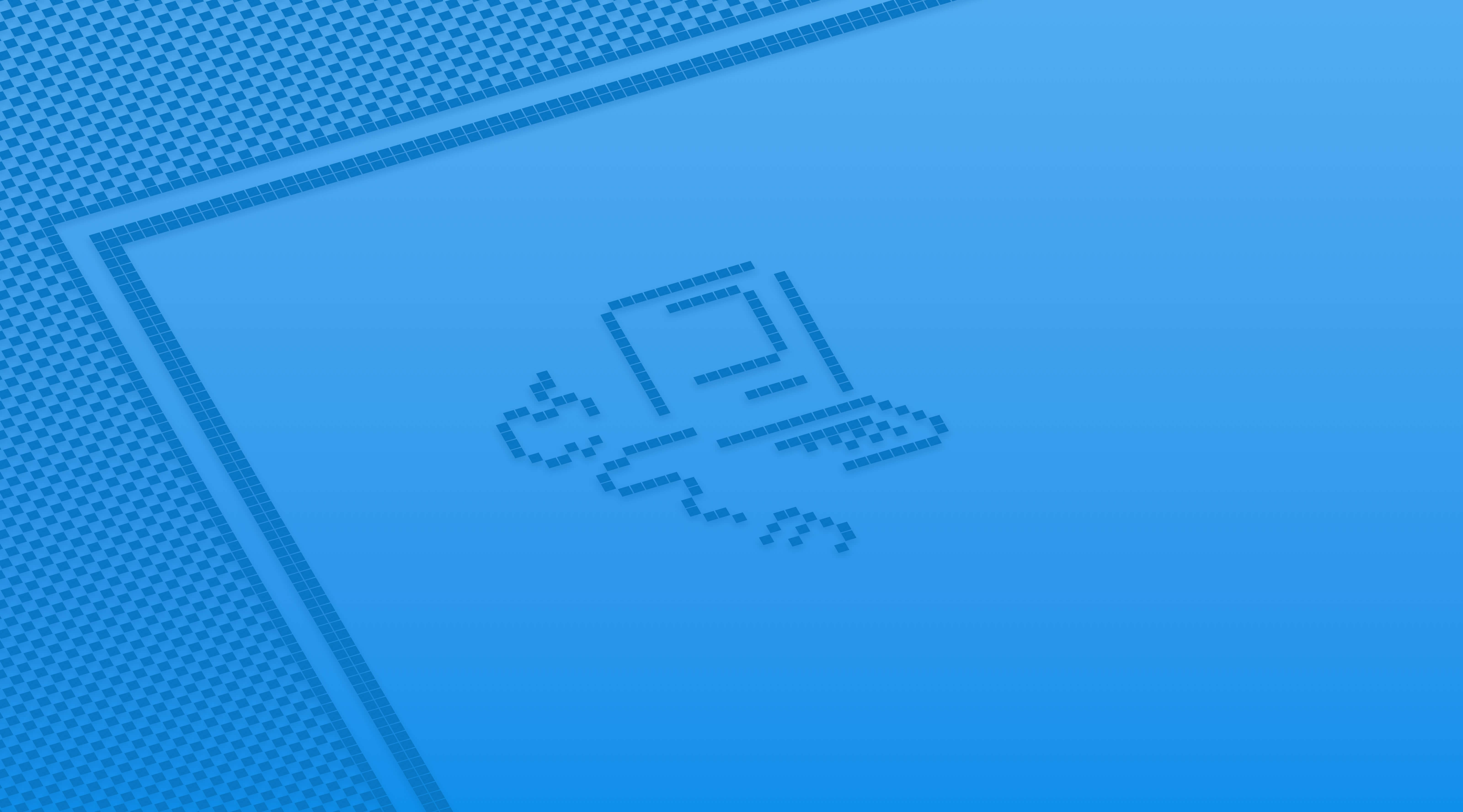 macos 15 sequoia wallpaper blue computer