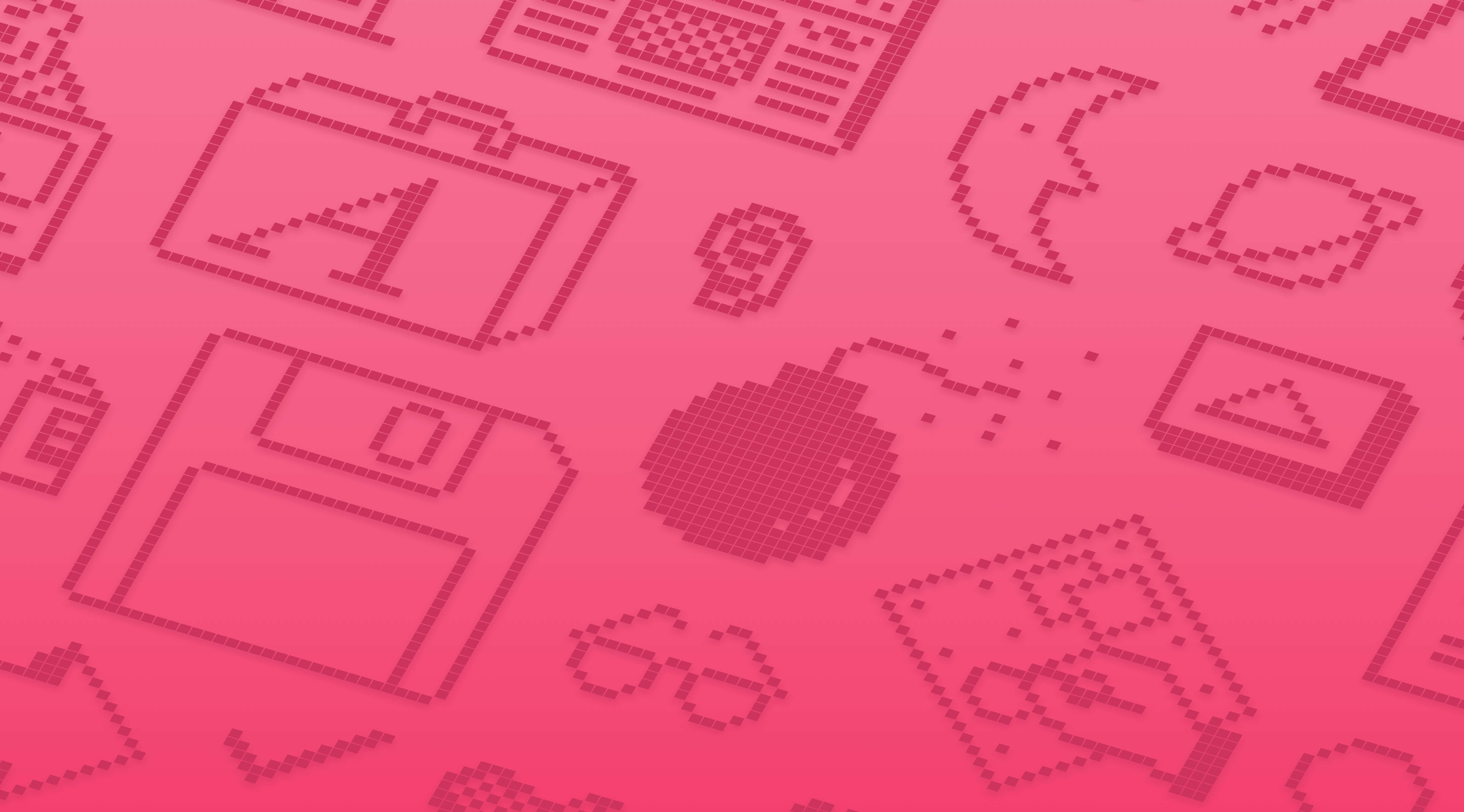 macos 15 sequoia wallpaper pink icons