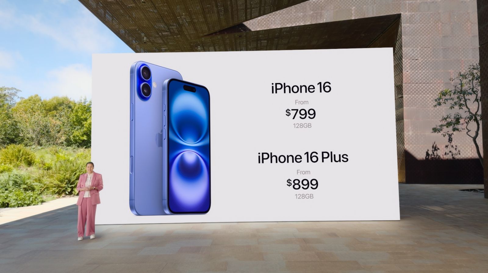 keynote apple glow time iphone 16 prix