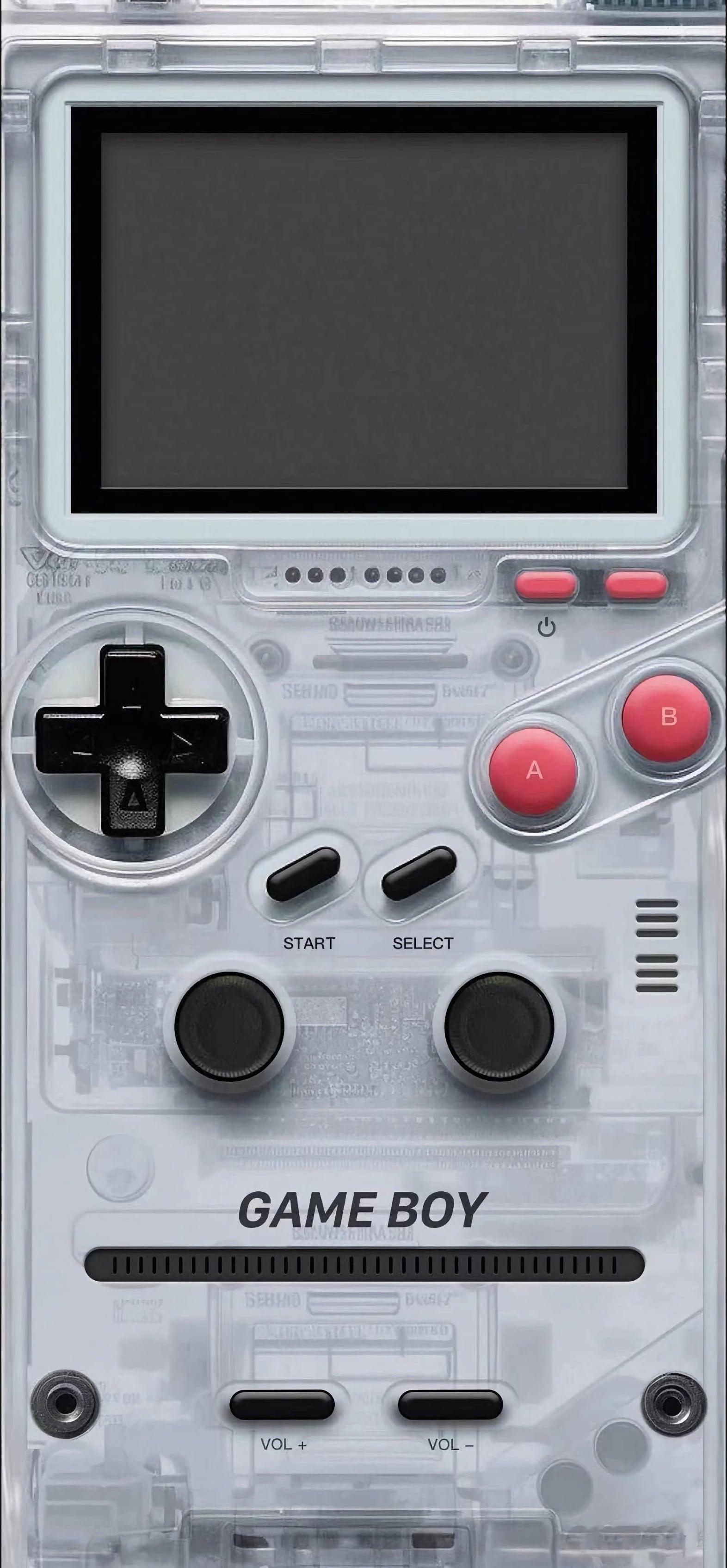 fond ecran ios lockscreen game boy