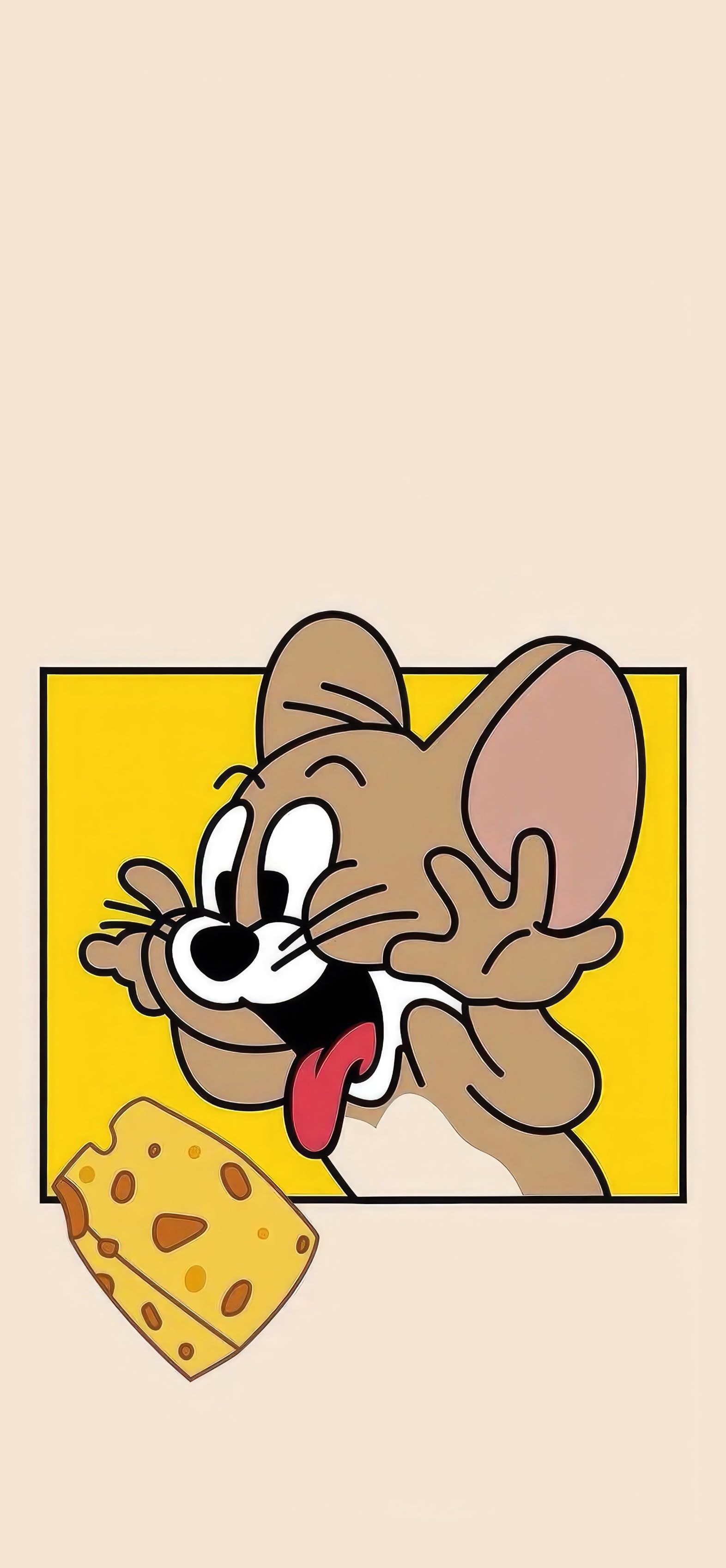 fond ecran ios lockscreen jerry