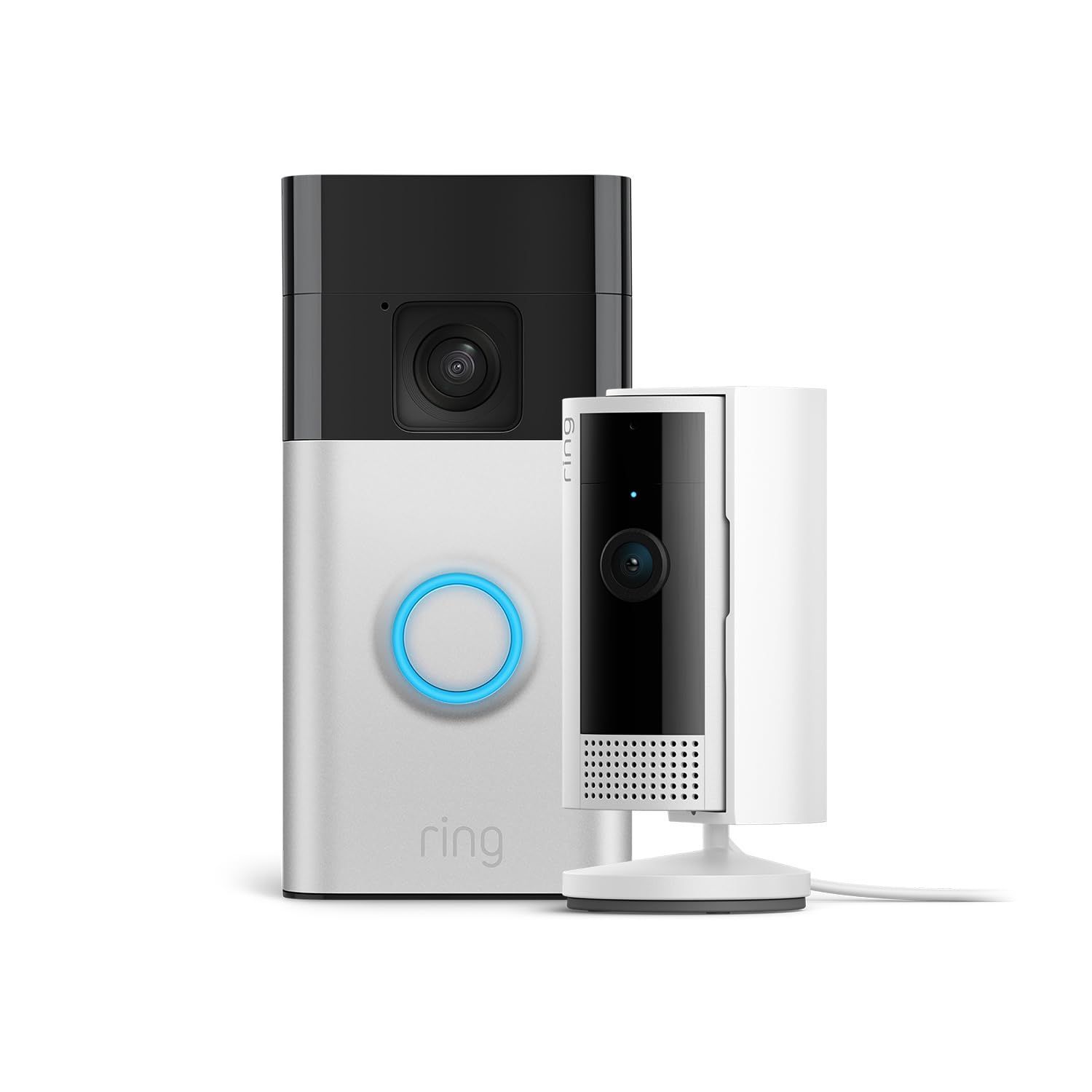 nouvelle ring sonnette video sans fil battery video doorbell camera interieure indoor cam 2e gen