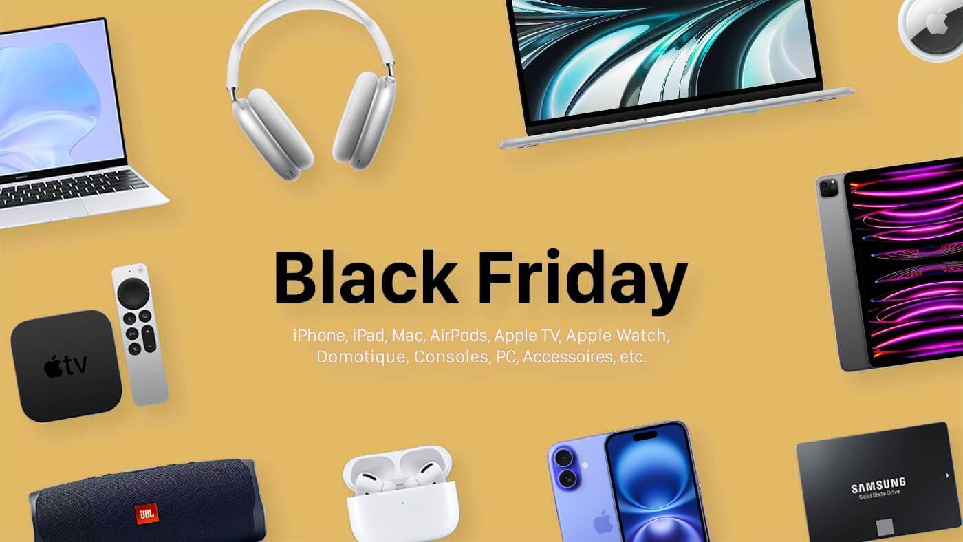 Black Friday 2024 d'Amazon iPhone 16, AirPods 4, Apple Watch 10, iPad