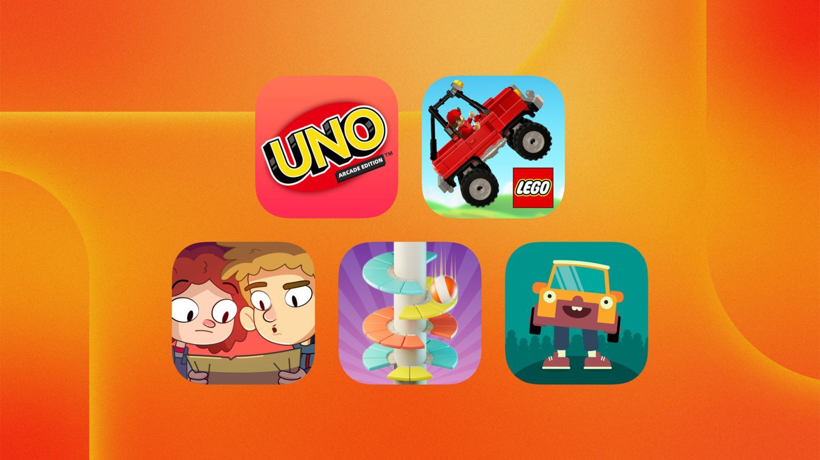 apple arcade hero juin 2025 uno lego helix
