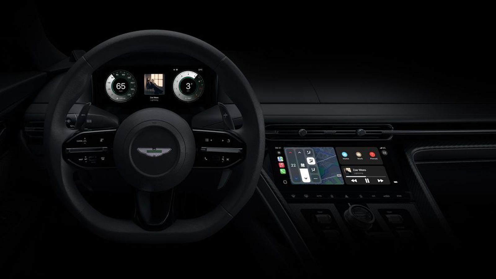 apple carplay ultra aston martin