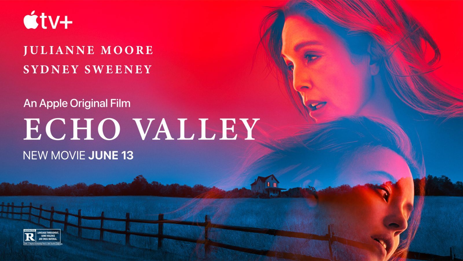 apple tv plus echo valley julianne moore sydney sweeney