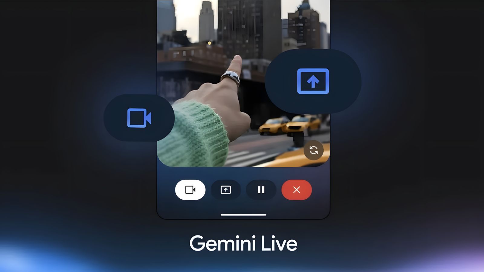 gemini live view