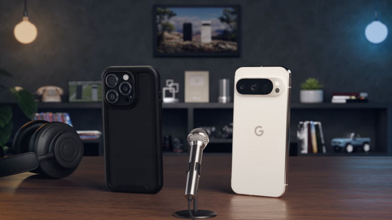 google pub moque pixel iphone 17