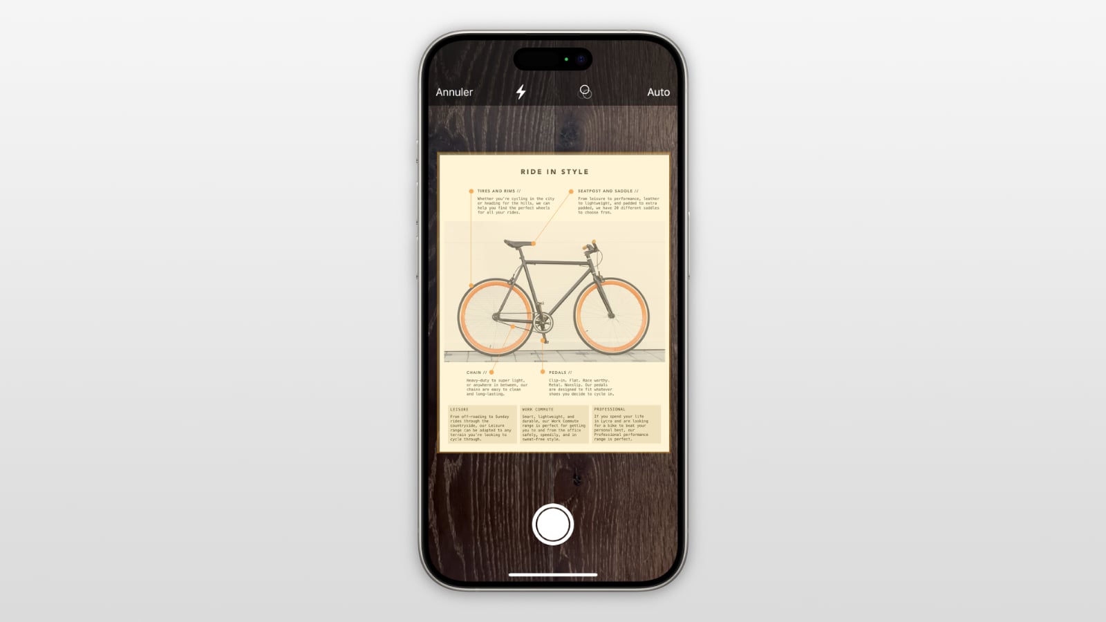 ios tuto scan document iphone