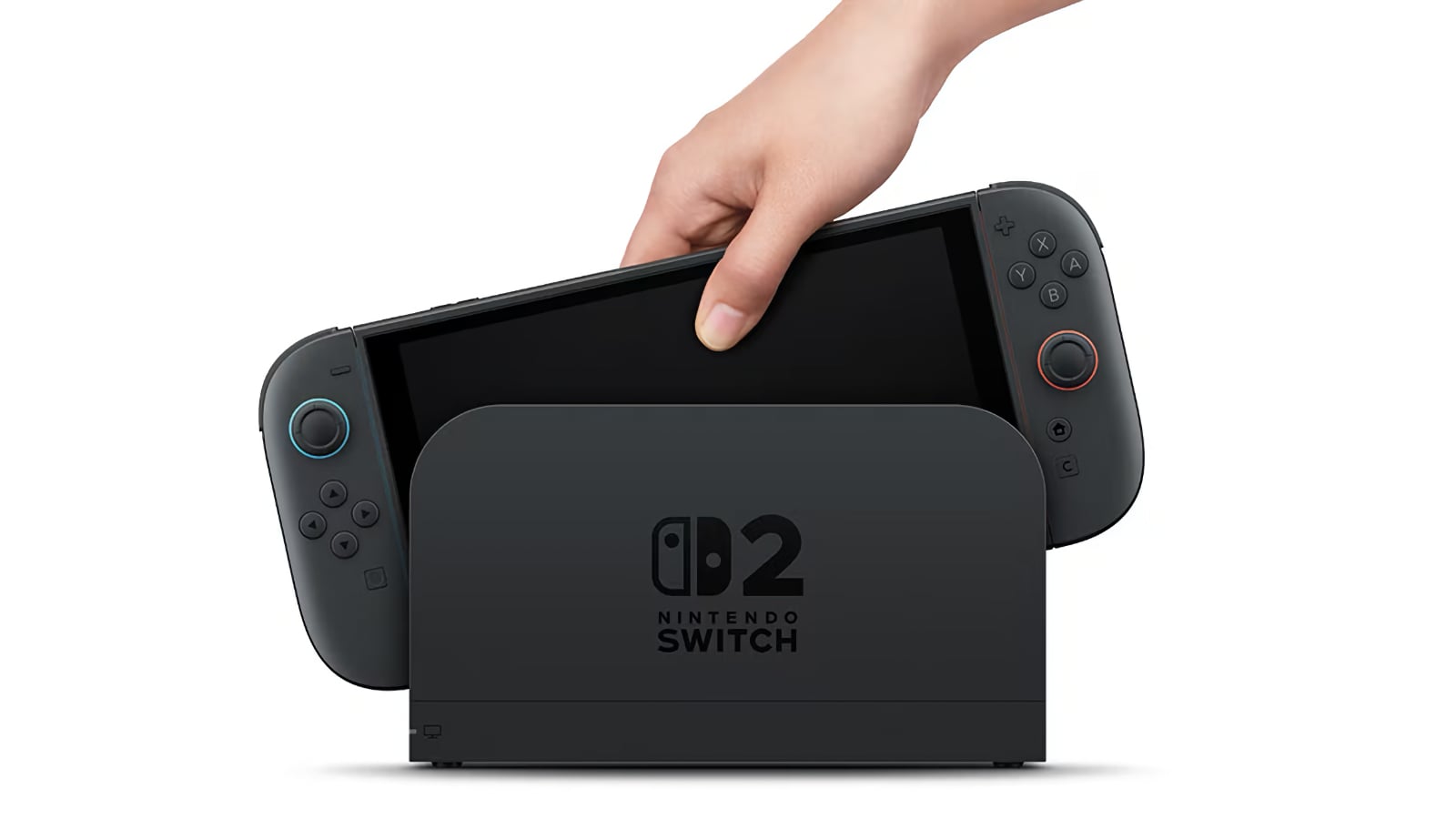 main nintendo switch 2 docked hand