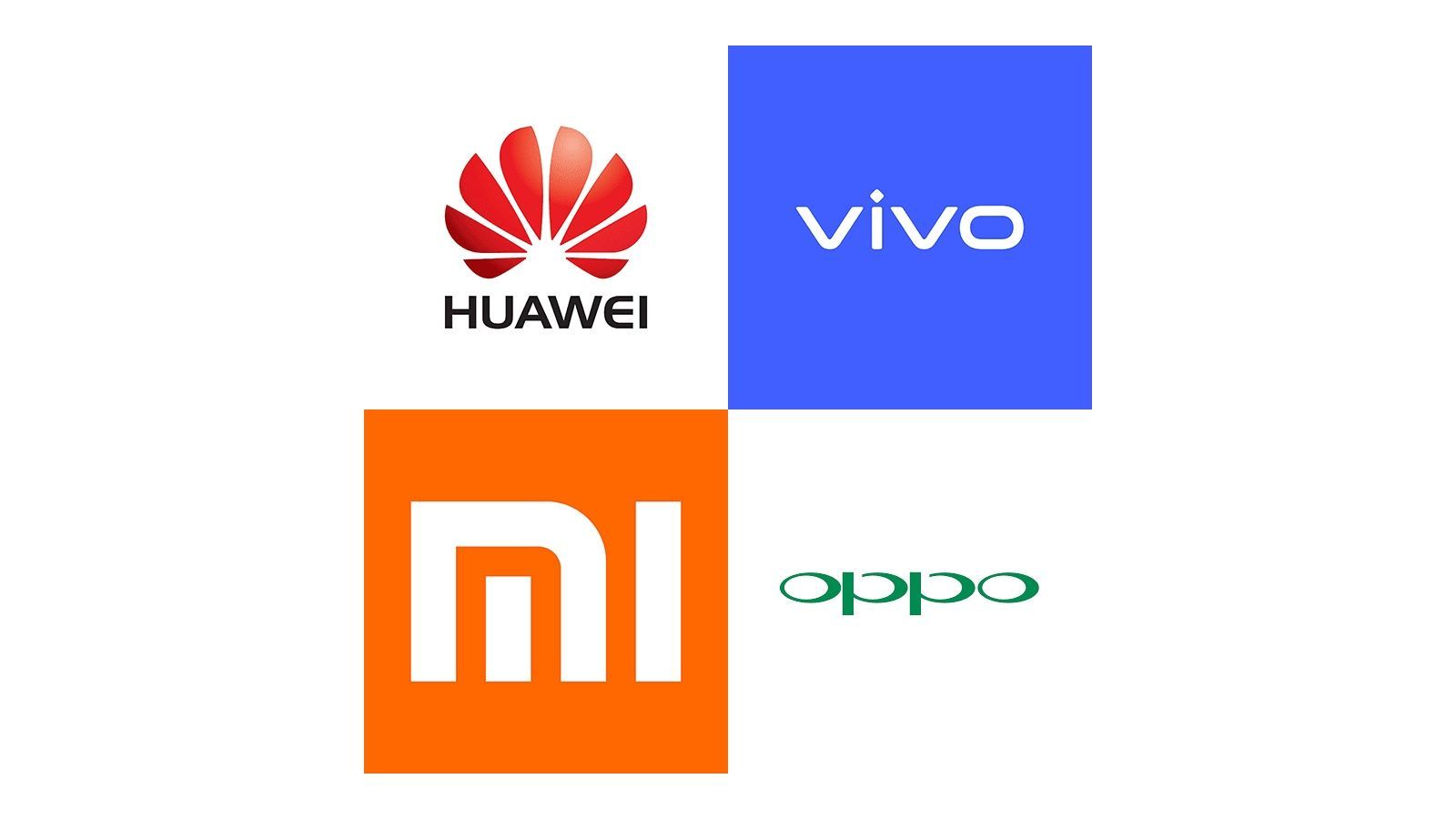 oppo huawei vivo xiaomi