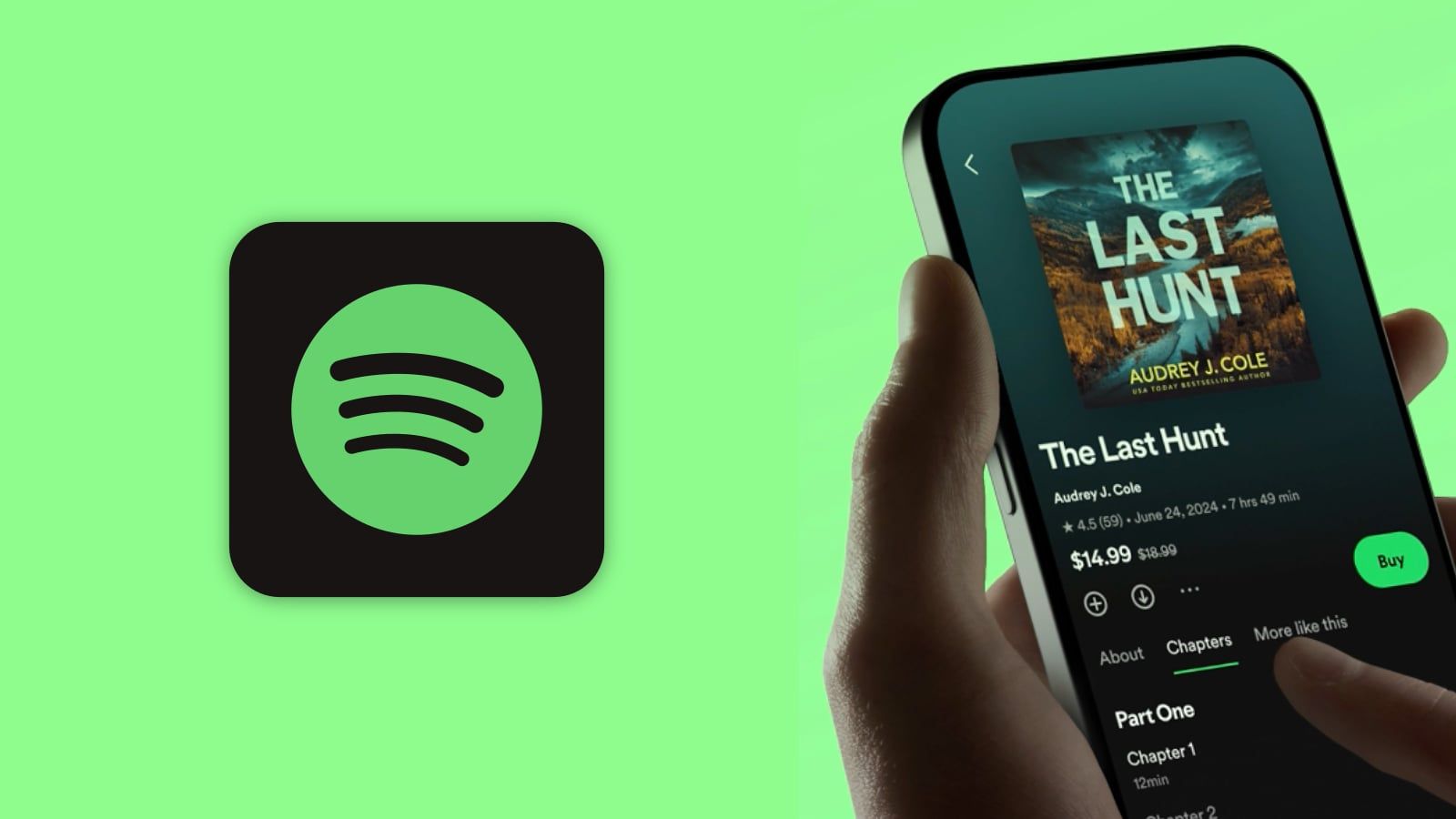 spotify audiobook