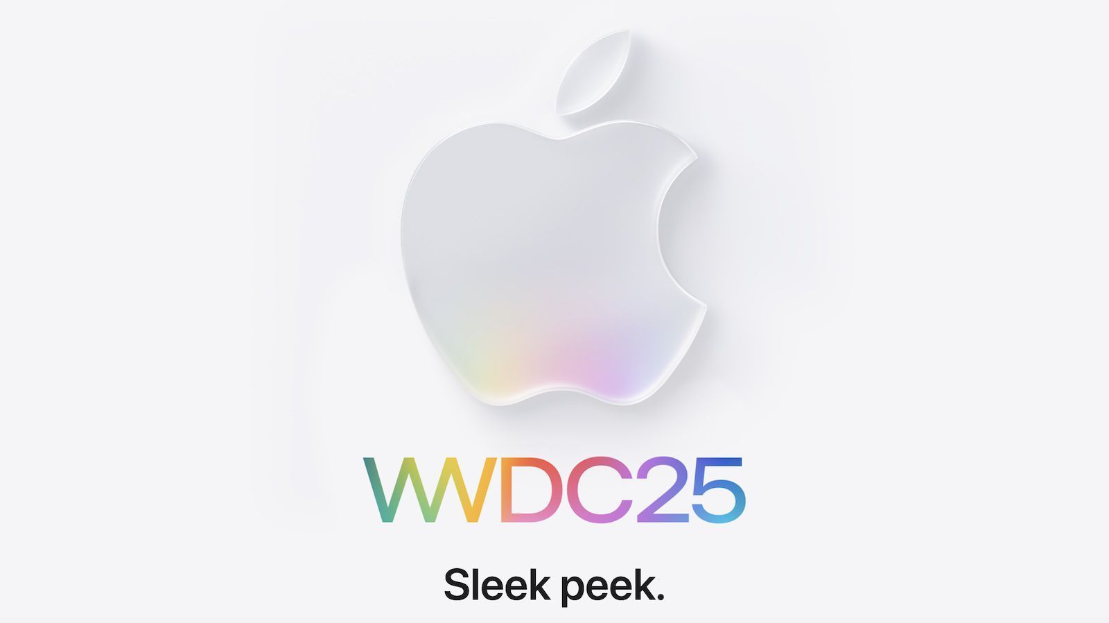 apple keynote sleek peek 9 juin 2025 teaser