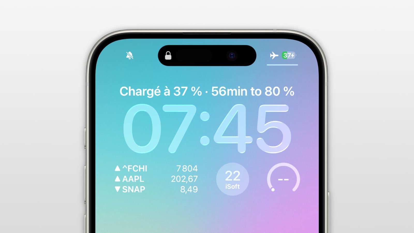 ios 26 charge temps restant
