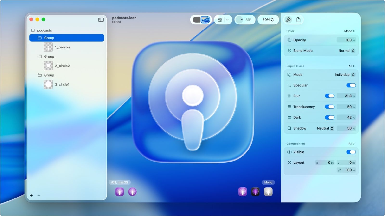 keynote apple wwdc 25 icon composer