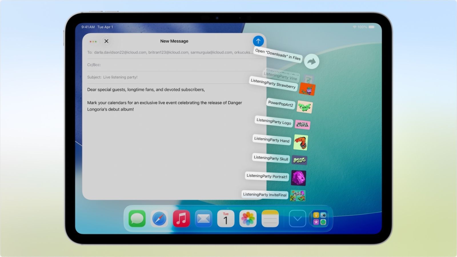 keynote apple wwdc 25 ipados foler shortcut