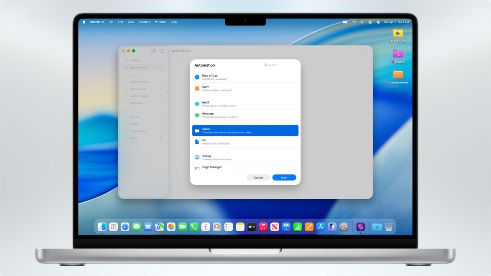 keynote apple wwdc 25 macos 26 shortcuts