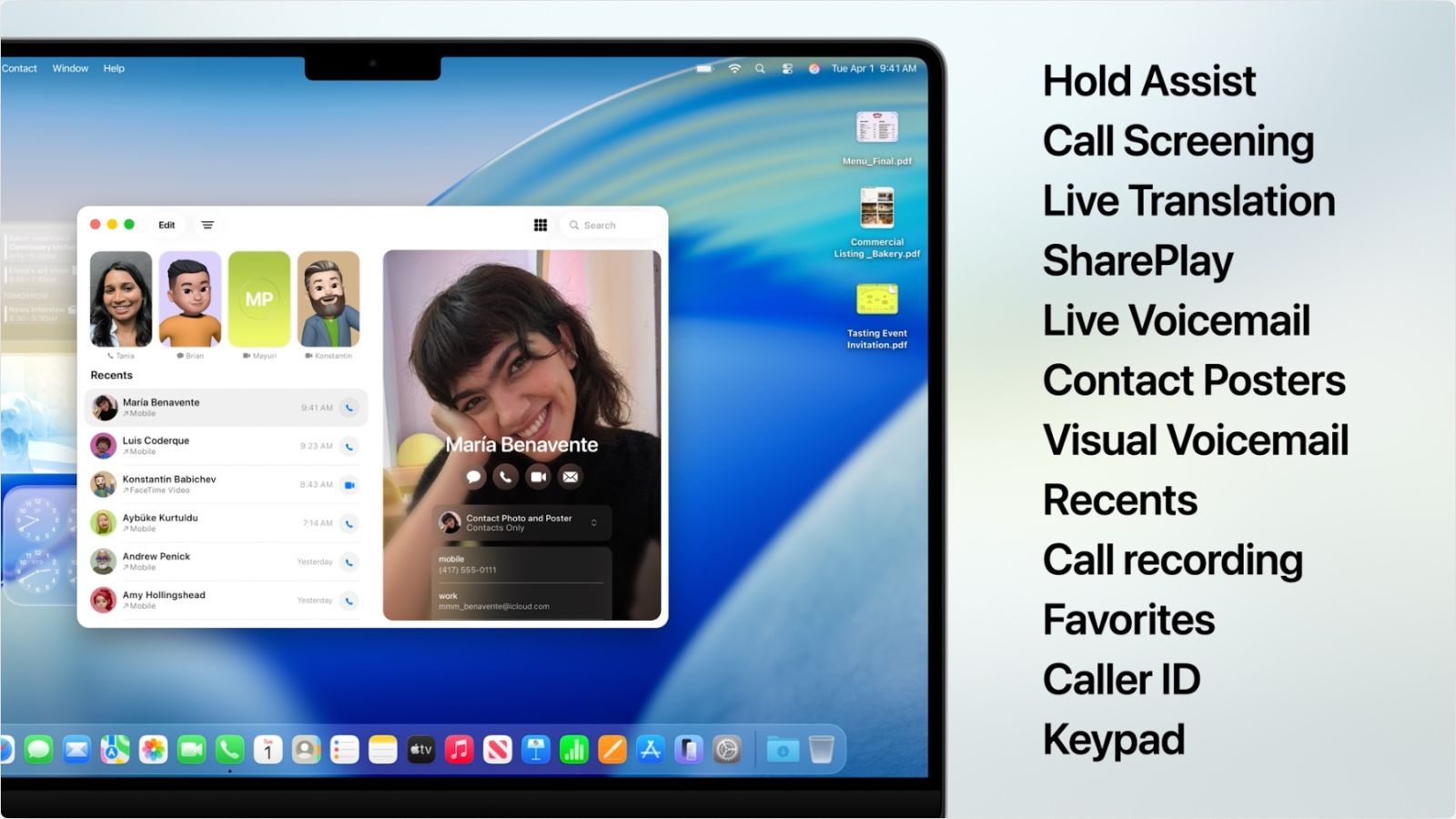 keynote apple wwdc 25 macos 26 telephone