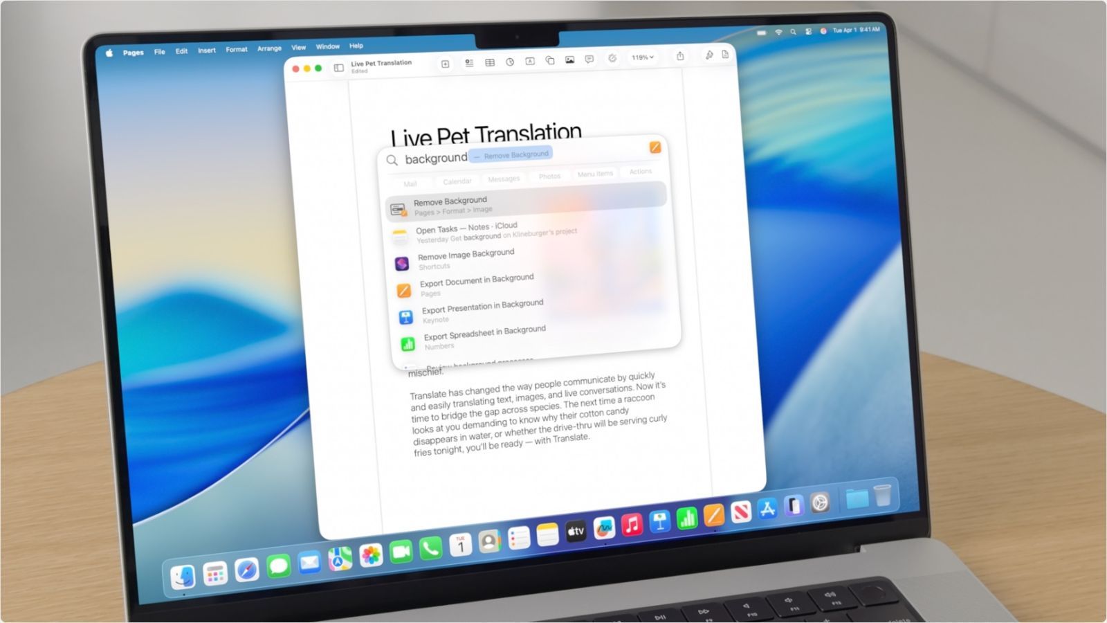 keynote apple wwdc 25 spotlight action