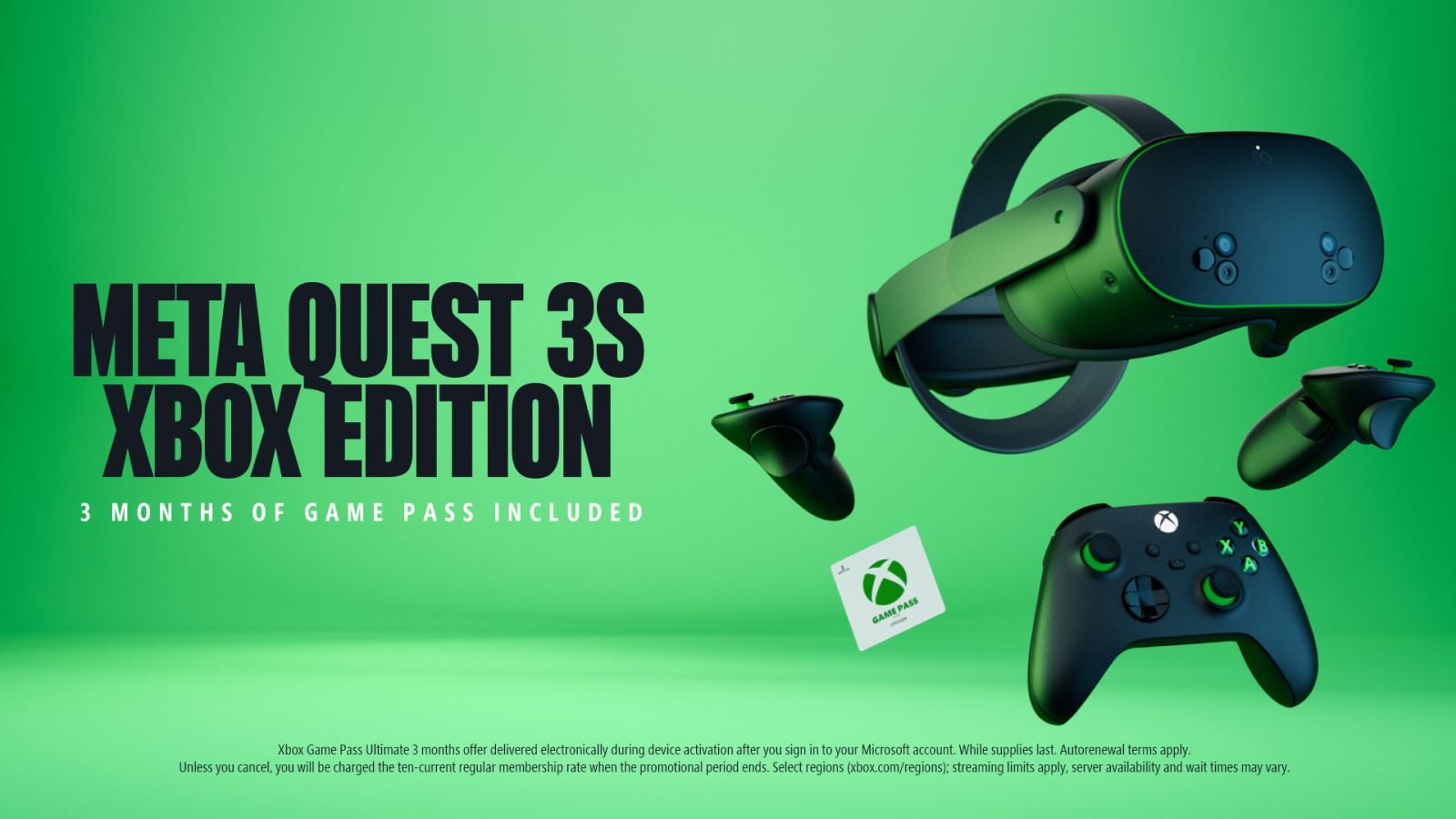 meta quest 3s xbox edition