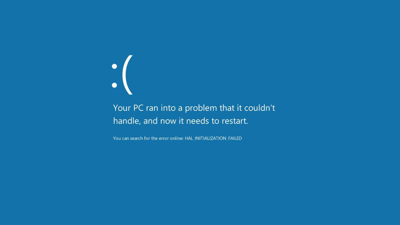 microsoft windows ecran bleu