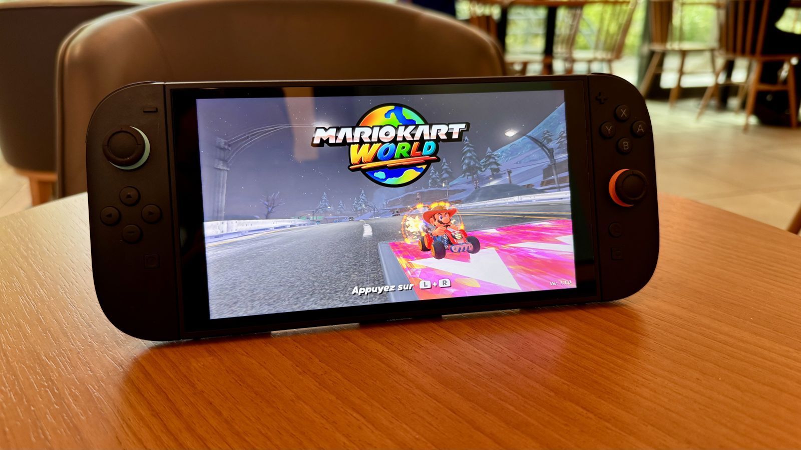 nintendo switch 2 mario kart ecran