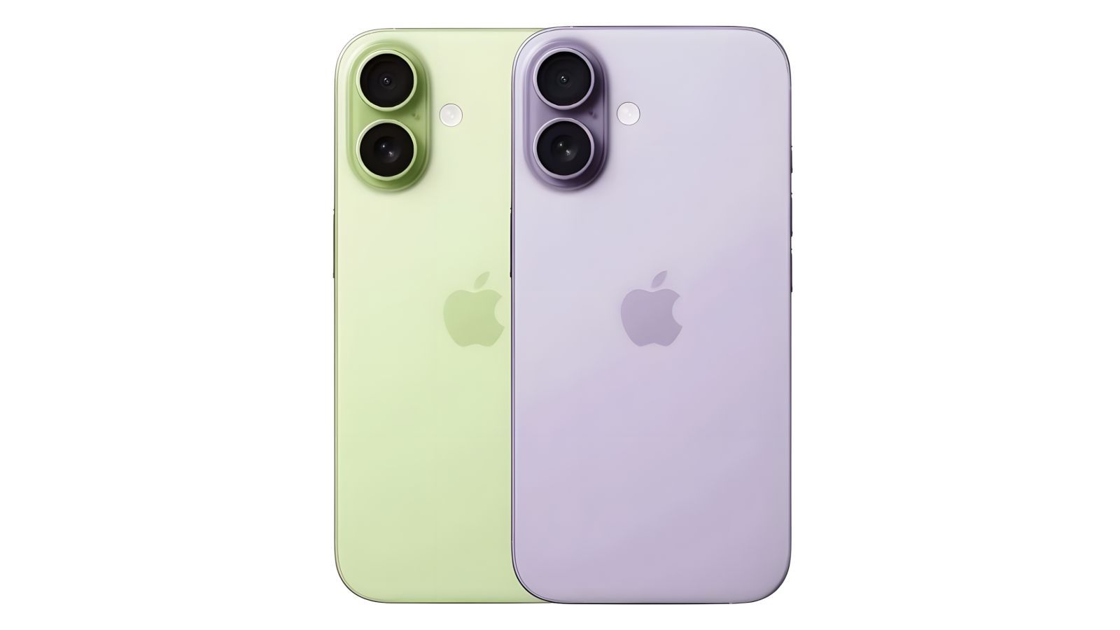 rumeur couleur iphone 17vert pomme et violet