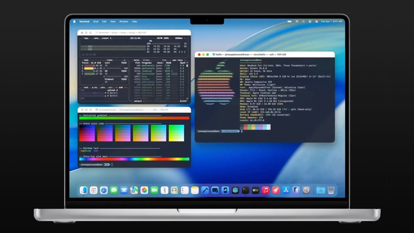 terminal macos tahoe