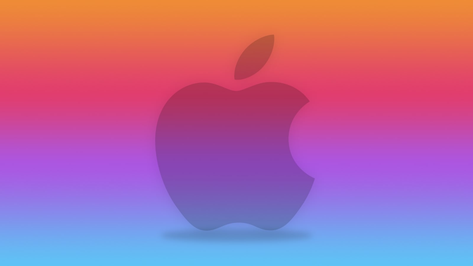 apple logo multicolor socle apple logo multicolor socle