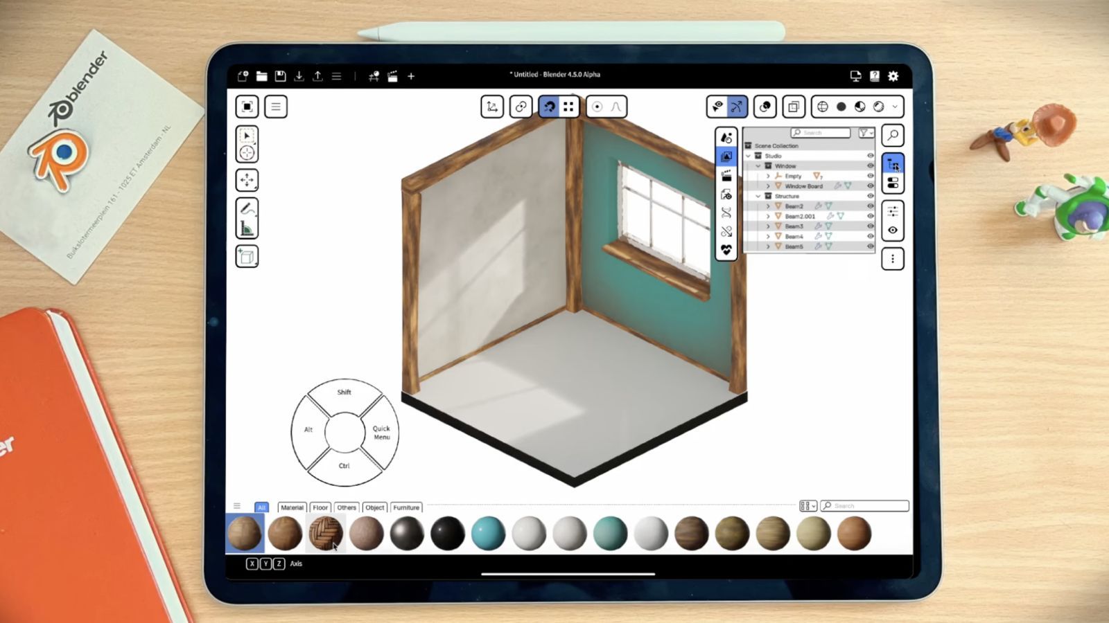blender 3d app ipad pro