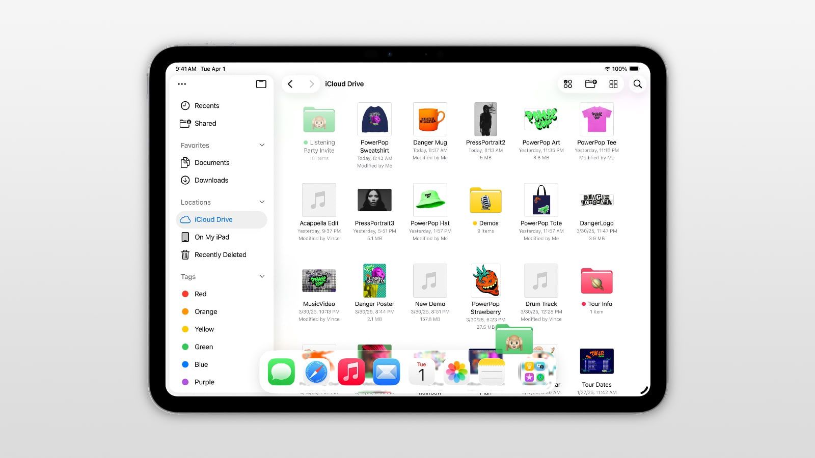 ipados 26 fichiers app 1