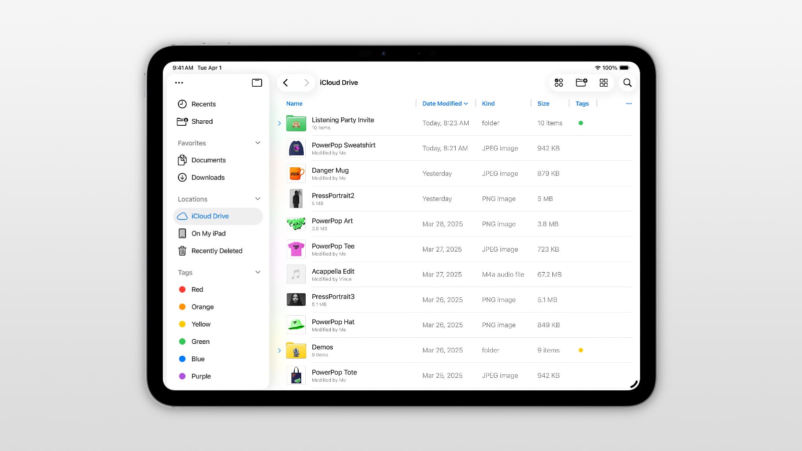 ipados 26 fichiers app 2
