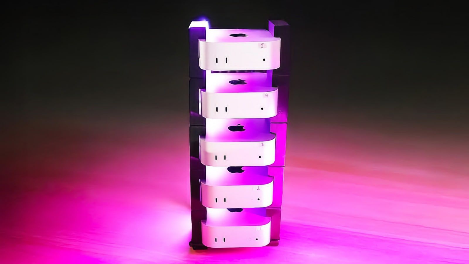 mac mini m4 cluster serie