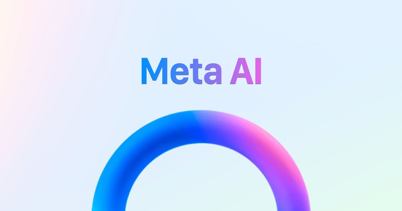 meta ai logo