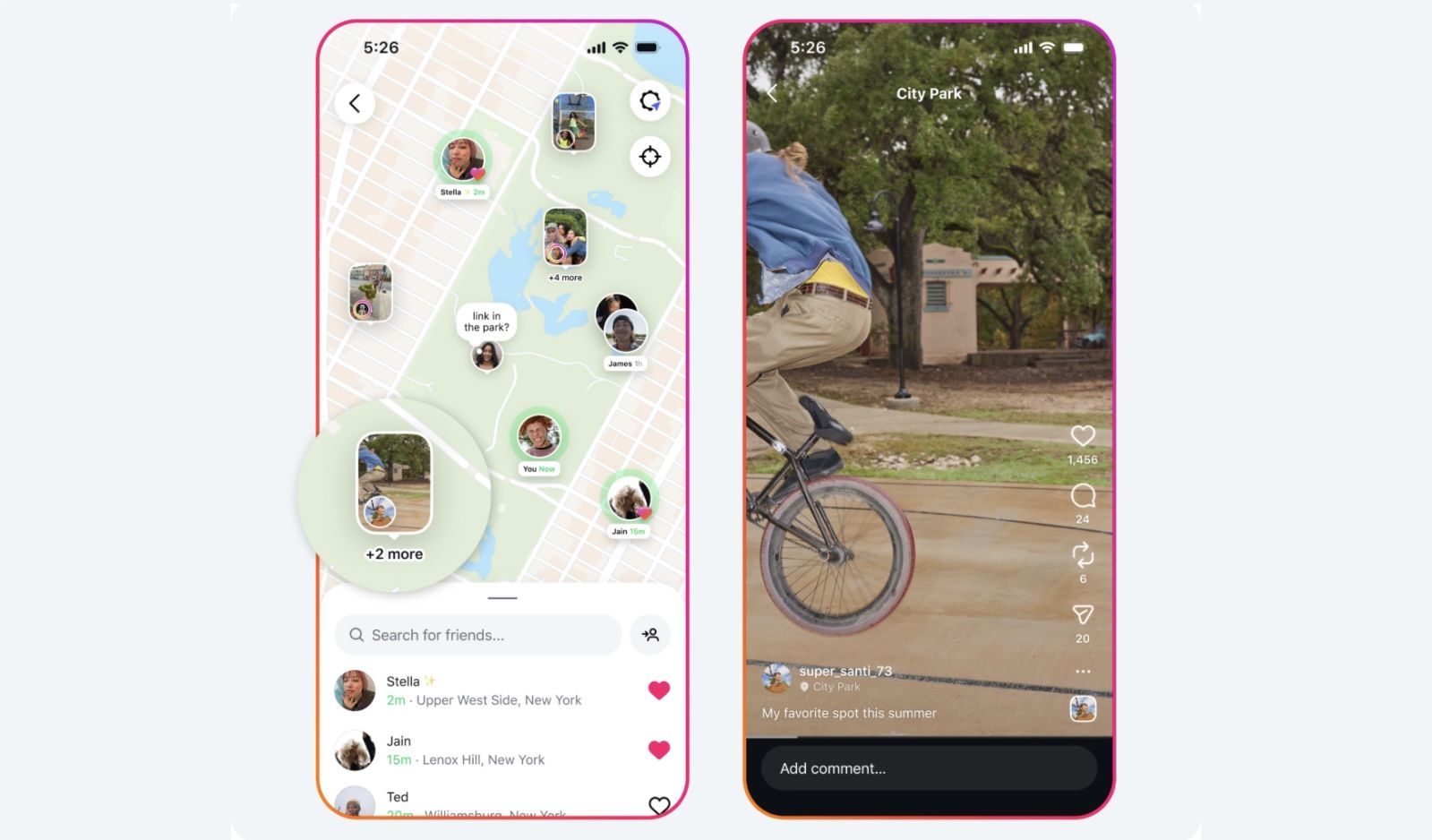 instagram maps