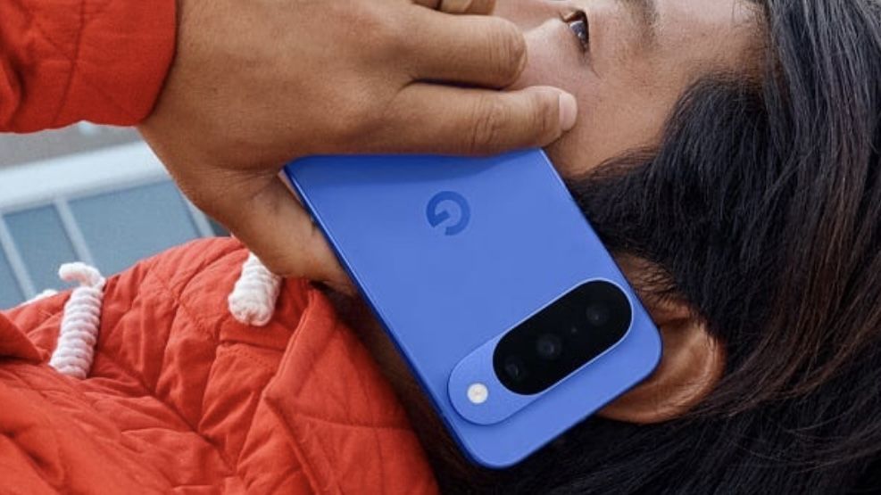 pixel 10 bleu