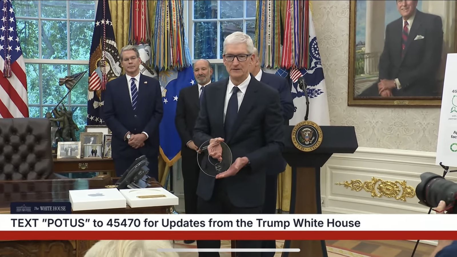 tim cook et trump