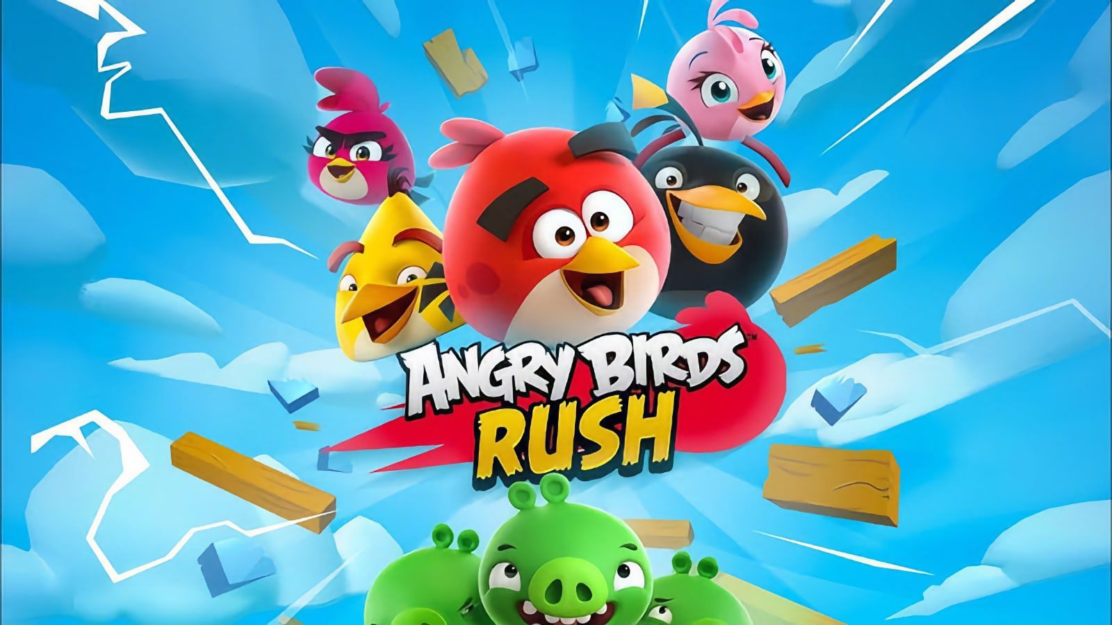 angry birds rush ios