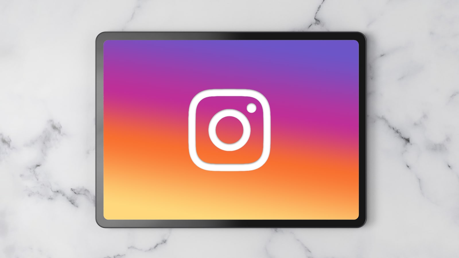 instagram ipad version marbre