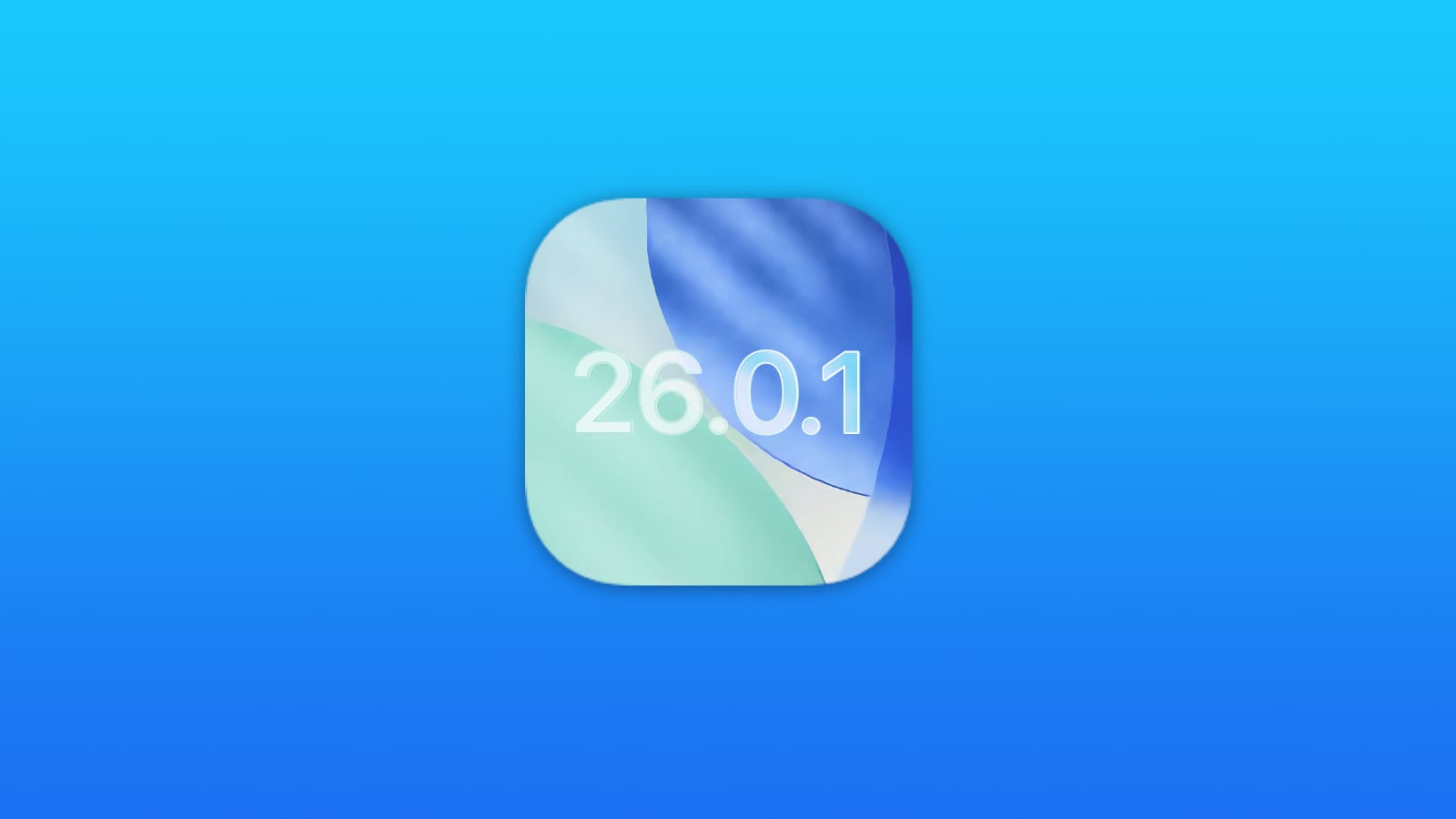 ios 26 0 1 header blue