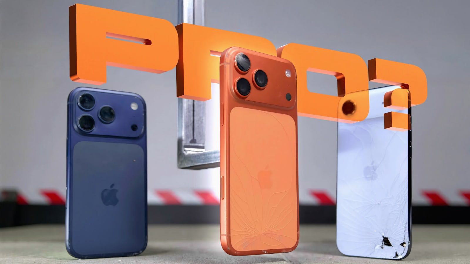 iphone 17 pro iphone air drop test