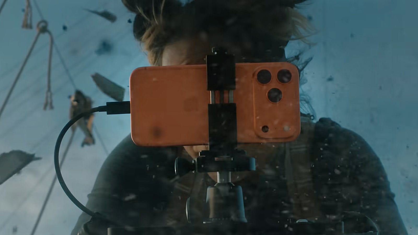 iphone 17 pro pub cineaste projectiles