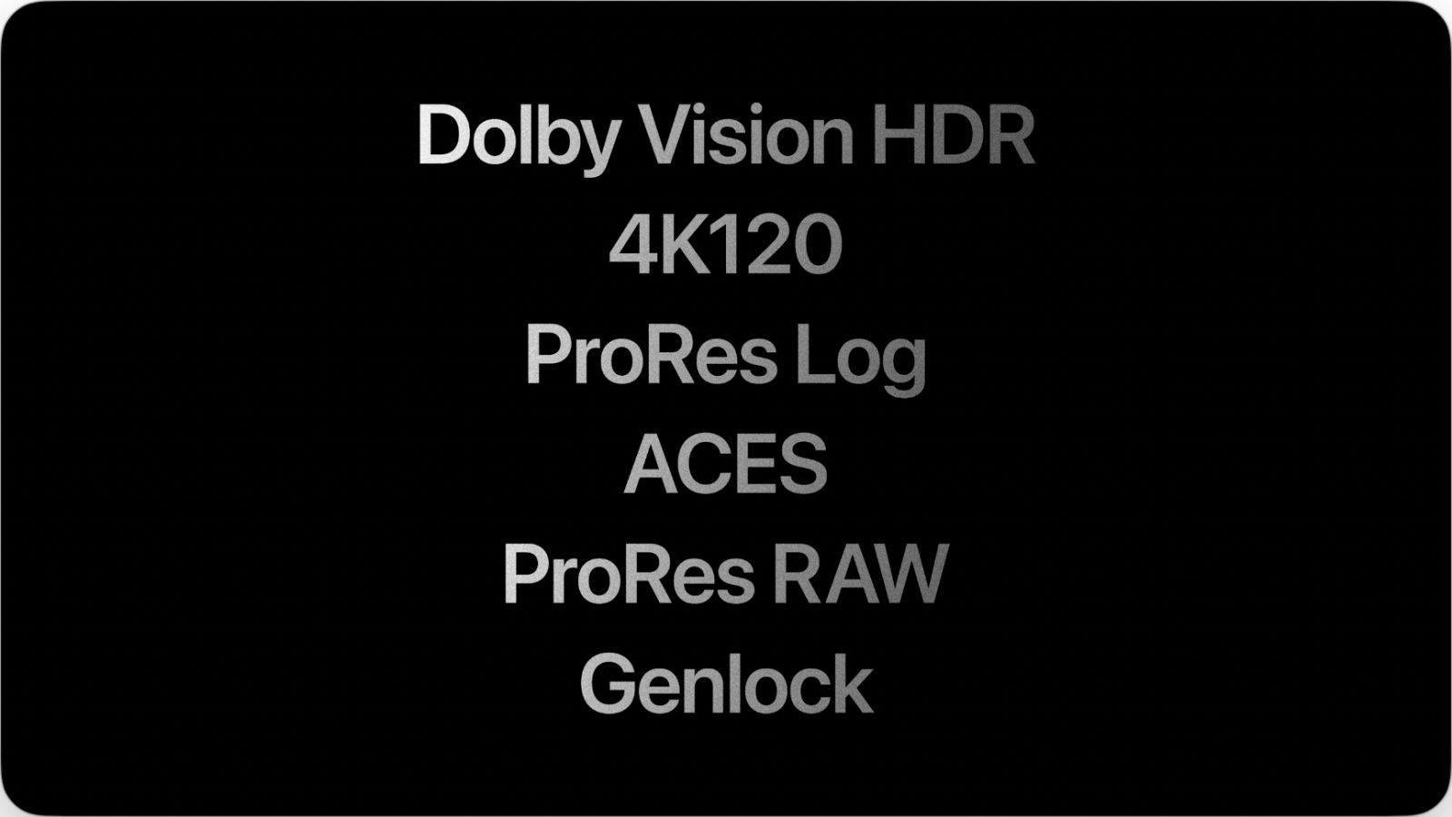 keynote apple wow dropping iphone 17 pro new codec video