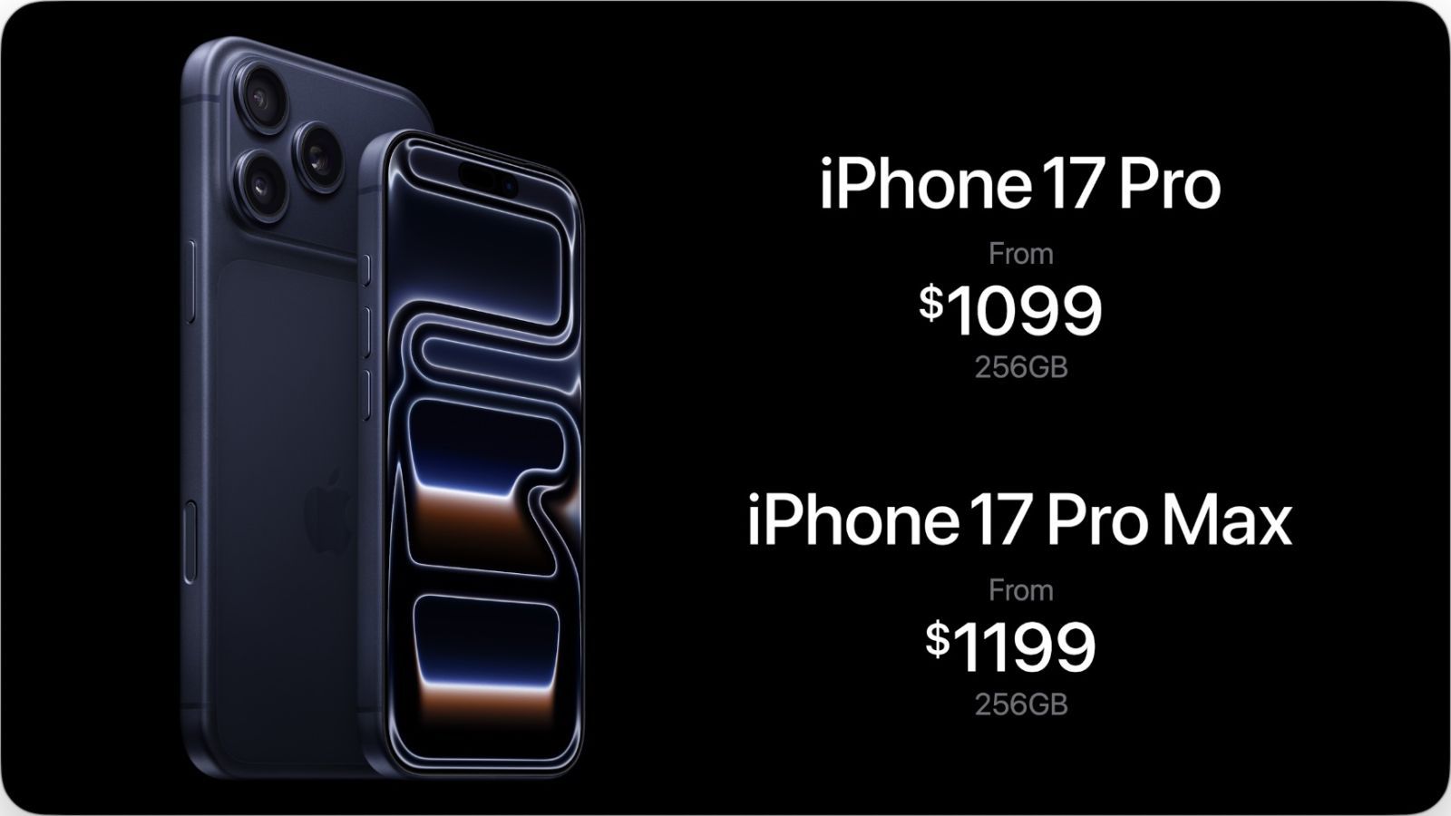 keynote apple wow dropping iphone 17 pro prix