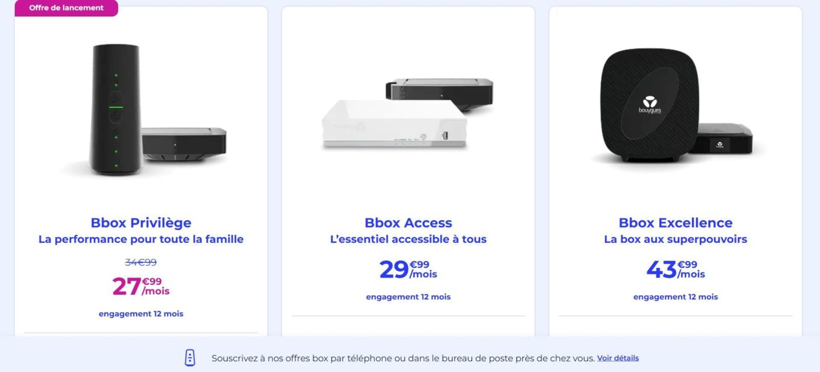 la poste mobile bbox forfaits fixe 2025 fibre