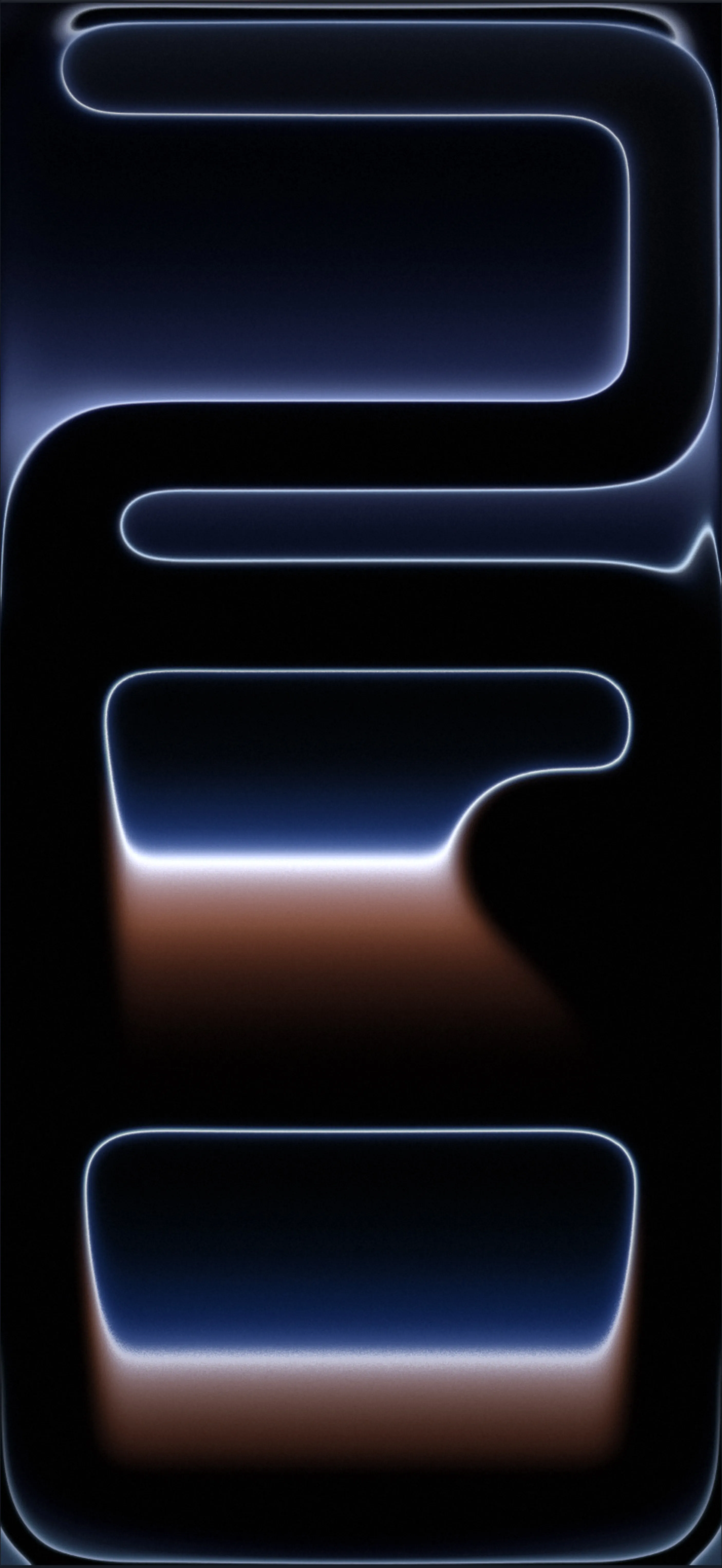 wallpaper iphone17pro blue 2