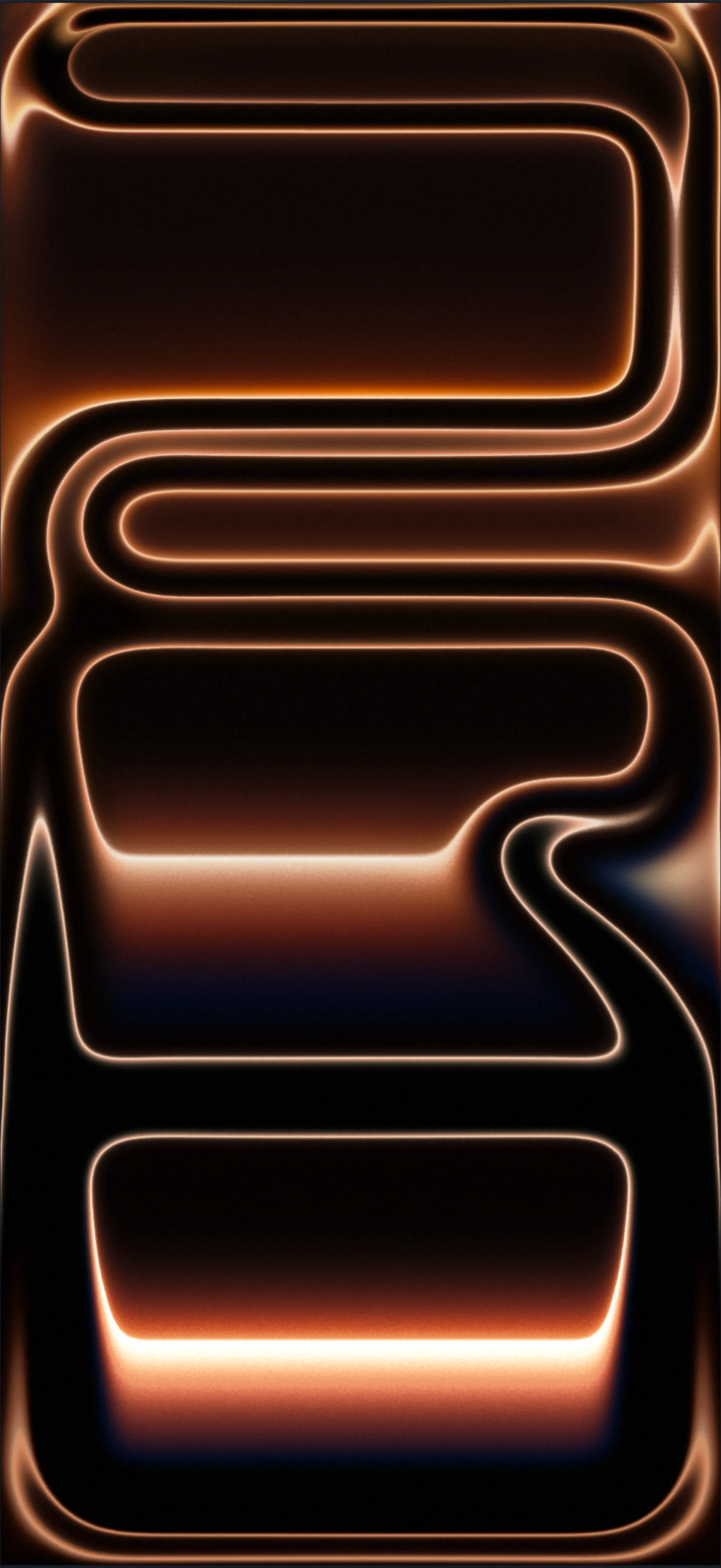 wallpaper iphone17pro orange