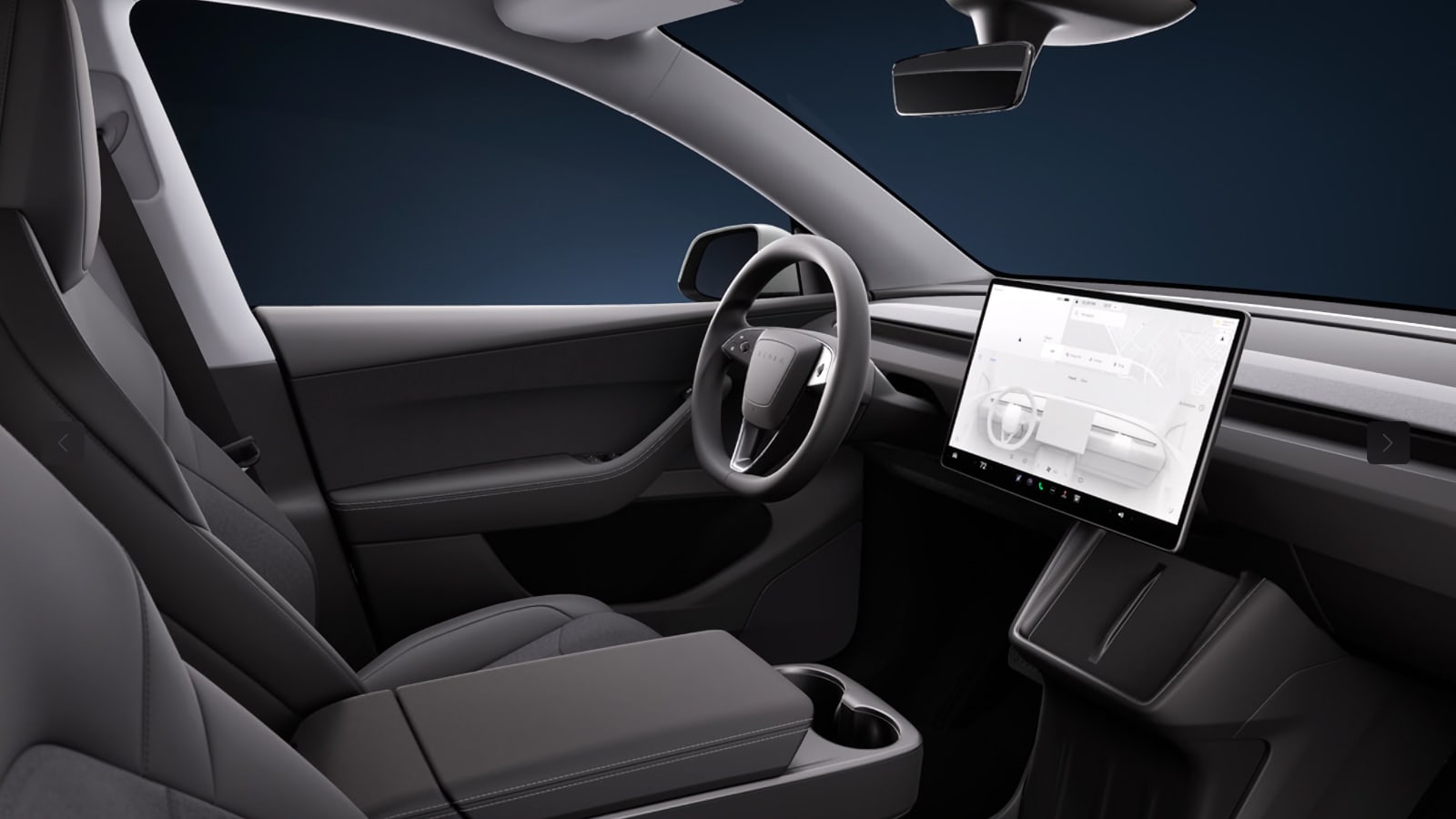 interieur model y standard tesla