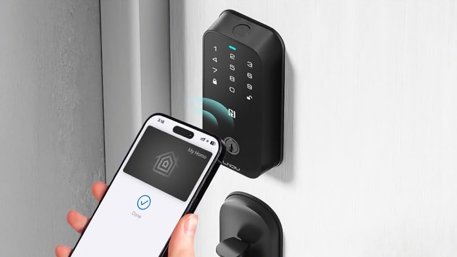 serrure connectee iphone nfc