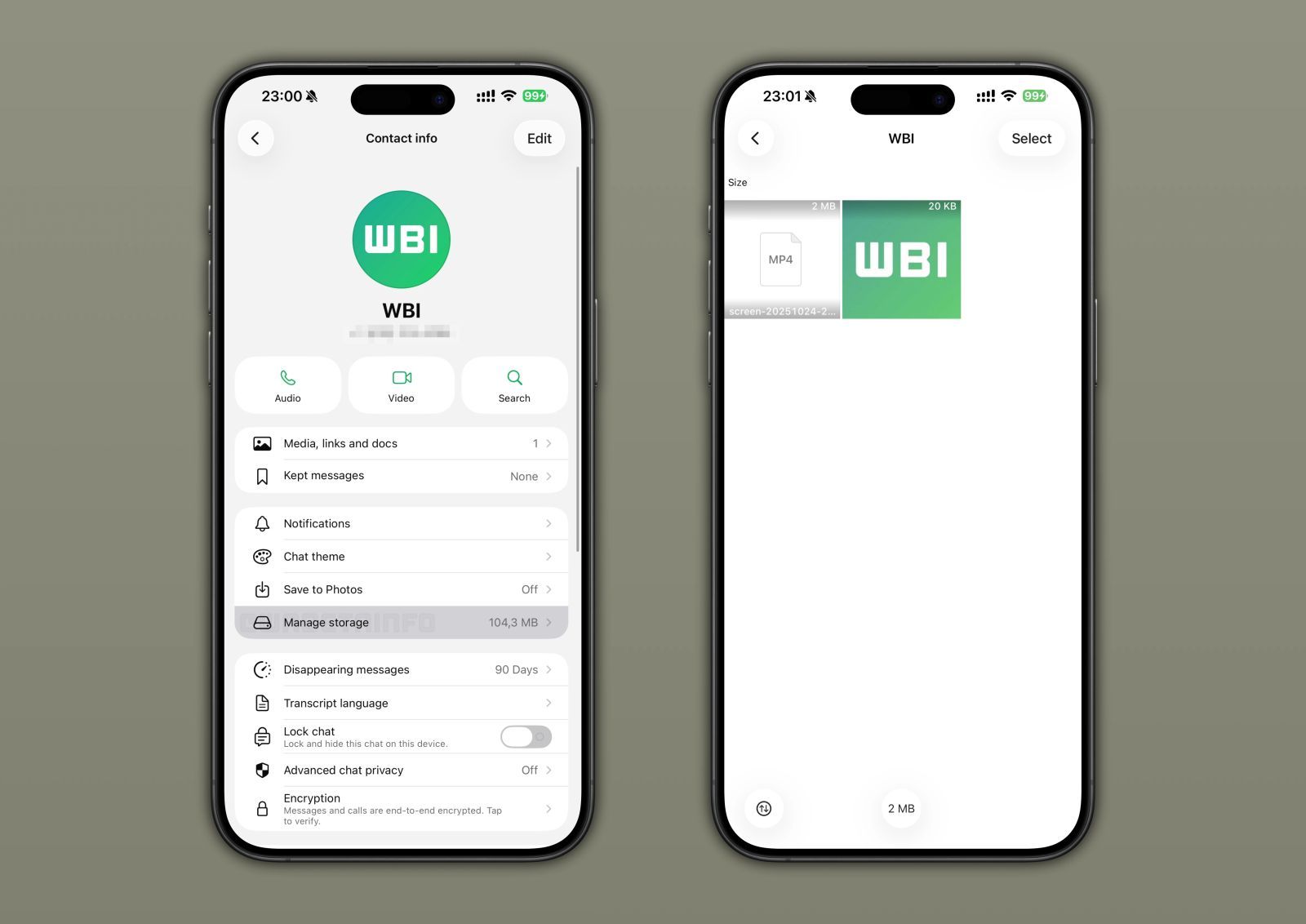 wabetainfo stockage whatsapp beta ios iphone